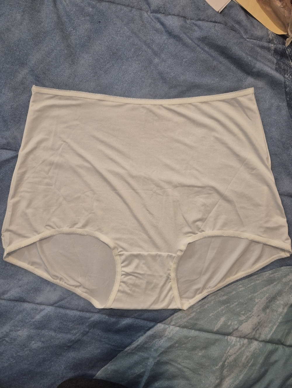 NEW Underwear Panty NWOT Sz 12. Qty 4. w/out Package Blue Peach White Mint Green - Picture 8 of 16